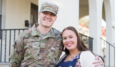 Anthony H and his wife.